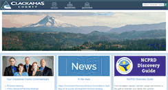 Desktop Screenshot of clackamas.us
